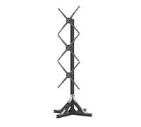JHXHFJXZ 1 * 3 Splicing 3D Hologram Projector Fan 50cm Electric Advertising Display With Stand Holographic Lamp Support Easy to Change Video