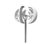 JHXHFJXZ 1000W 24V Vertical Axis Wind Turbines Generator Lantern 5 Blades Motor Kit Wind Turbine, Windmill Home Camping for Home, Farm, RVs, Boats(With MPPT Control,12V)