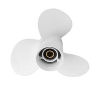 JHXHFJXZ 11 3/8 X 12-G Marine Boat Screw 3 Blades For 40-60HP Outboard Boat Propeller 12 Inch Pitch Aluminium 13 Spline Tooths Fit Your Boat Well