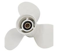 JHXHFJXZ 11 5/8 × 11-G Marine Propeller Suitable For Outboard Engine T25 30hp 40hp 55hp 60hp Replacement 663-45947-02-EL, 13 Spline Tooth Fit Your Boat Well