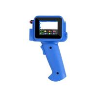 JHXHFJXZ 12.7mm Mini Handheld Inkjet Printer For Text QR Barcode Batch Number Logo Date Label Portable Coder Wide Printing Material(Non Cartridge)