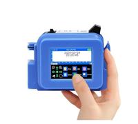JHXHFJXZ 12.7MM Portable Printer Mini Handheld Inkjet Printer Text QR Barcode Batch Number Logo Image Date Printing Machine Wide Printing Material(With 2 ink)