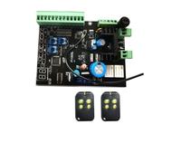 JHXHFJXZ 12V 24V Electronic Card Control Board For AC Sliding Gate Opener Circuit Board For Automatic Sliding Gate Opener Motor for Factories, Schools, Residences(2 remotes)