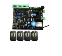 JHXHFJXZ 12V 24V Electronic Card Control Board For AC Sliding Gate Opener Circuit Board For Automatic Sliding Gate Opener Motor for Factories, Schools, Residences(4 remotes)