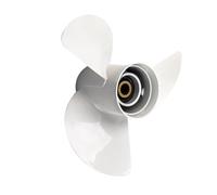 JHXHFJXZ 13 1/4X17 Marine Boat Screw 3 Blades For 50-130HP Outboard Propeller Aluminum Fit Your Boat Well