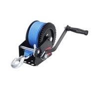 JHXHFJXZ 1600lbs Manual Winch With Nylon Strap Heavy Duty Alloy Steel Hand Crank Winch For Industrial Lifting Precisely Control the Movement