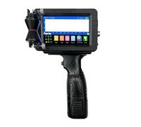 JHXHFJXZ 1760PLUS-2 12.7MM Thermal Inkjet Printer For Pipe Cable Portable Text QR Barcode Batch Number Logo Label Coding Machine Wide Printing Material(With 1 ink)