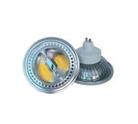 JHXHFJXZ 1PC LED Reflector Light Bulb 12W AR111 Spotlight Lamp G53/GU10 LED Recessed Light Suitable for Garages, Warehouses, Factories(Natural White,GU10)