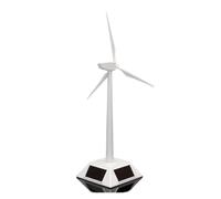 JHXHFJXZ 1pc Solar Powered Wind Mill Model Desktop Decor Craft Kids Children Education 140 * 90 * 30mm Light Equipment Tools Accessories for Physical Power Generation Experiment
