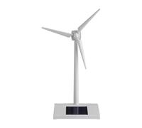 JHXHFJXZ 1pc Solar Powered Wind Mill Model Desktop Decor Craft Kids Children Education 140 * 90 * 30mm Light Equipment Tools Accessories for Physical Power Generation Experiment