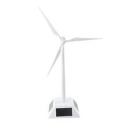 JHXHFJXZ 1pc Solar Wind Mill Model Powered Wind Mill Model Desktop Decor Craft Kids Children Education Home Decoration Power Tools for Physical Power Generation Experiment
