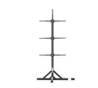 JHXHFJXZ 1x3 3D Hologram Projector Fan, 45-62cm Advertising Display Stand Led Sign Holographic Lamp Player, 3D Fan Stand Support Splicing Easy to Change Video(3pcs 62Fan and stand)