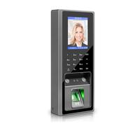 JHXHFJXZ 2.8inch 300 Face Recognition 3000 Fingerprint Capacity Time Clock With RFID Card Access Control Time Attendance For Door Lock System for Small Businesses(TYPE 1)