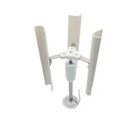 JHXHFJXZ 20W Vertical Axis Wind Turbine Model Three-phase Permanent Magnet Generator Windmill Wind Turbines Generator DIY for Physical Power Generation Experiment