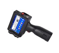 JHXHFJXZ 25.4 Portable Handheld Inkjet Printer Production Date QR Coding Machine Plastic Metal Carton Printing Is Fast Dry Without Fading Wide Printing Material(1 Printer-1 ink)