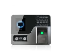 JHXHFJXZ 3 In 1 Face Recognition Attendance Machine Office Employee Sign-in Apparatus Password Fingerprint Punch-in Electronic Device for Small Businesses
