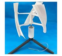 JHXHFJXZ 3 Leaves Micro Wind Power Generator Vertical Axis Brushless DC Generator tive Energy Generators 1-25W 1-15V for Home, Farm, RVs, Boats