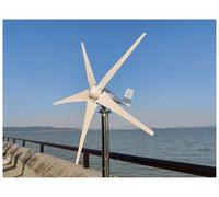 JHXHFJXZ 3000W Wind Turbine Generator Kit, Horizontal Wind Turbine Generator 12V 24V 48V Powerful Dynamo With MPPT Off Grid System Homeuse Windmill for Home, Farm, RVs, Boats(Off Grid System,12V)