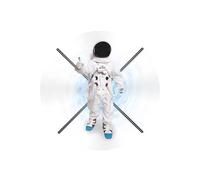 JHXHFJXZ 3D Hologram Fan LED Holographic Advertising Machine Aerial Imaging Suspension No Screen Projector For Business Store Signs, Bar, Party Easy to Change Video