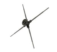 JHXHFJXZ 3D Hologram Fan WiFi Projector 30.7x30.7in 2000x928 Resolution Holographic LED Fan For Advertising Display Easy to Change Video