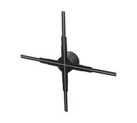 JHXHFJXZ 3D Hologram LED Fan 552*LED Beads Commercial/Advertising Display With WiFi Remote & APP Control Multi-Scene Application Easy to Change Video
