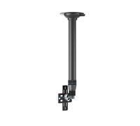 JHXHFJXZ 3D Hologram Projector Fan Stand, Universal Hook Steel Bracket, For 3D Holographic Fan Adjustable Ceiling Fan Stand Bracket Easy to Change Video