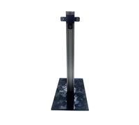 JHXHFJXZ 3D Holographic Fan Desktop Stand With Tempered Glass Base And Aluminum Alloy Frame, For Fans Under 27.5 Inches Easy to Change Video