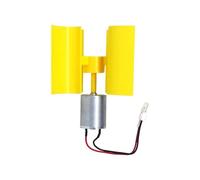 JHXHFJXZ 3V-5V DC Motor Vertical Micro Wind Turbines Blades Power Generator DIY Kit For LED Lamp for Physical Power Generation Experiment