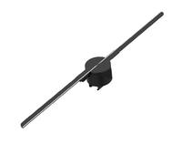 JHXHFJXZ 42cm 3D Hologram Advertising Fan, Holo-graphic Display Air Video Projector 224 Lights Store Shop Bar Easy to Change Video