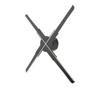 JHXHFJXZ 45CM 3D LED WiFi Holographic Projector Display Fan Hologram Advertising Projection Player Easy to Change Video