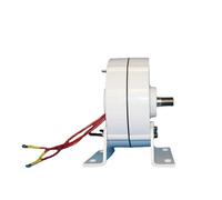JHXHFJXZ 500W 12V 24V Gearless Permanent Magnet Generator For Wind Turbines And Water Turbines Low Speed Power Generator for Home, Farm, RVs, Boats(With Base,12V)