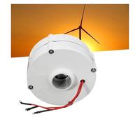 JHXHFJXZ 6000W 12V 24V DIY 3 Phase Brushless Electric Wind Power Turbine Generator Permanent Magnet Generator tor Motor for Home, Farm, RVs, Boats(12V)