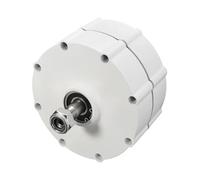 JHXHFJXZ 600W 12V 24V 48V Permanent Magnet Generator Turbine 0.6KW Low RPM Horizontal Electric Alltenator With Rectifier for Home, Farm, RVs, Boats(No Base,DOUBLE SHAFT_48V)