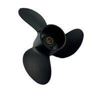 JHXHFJXZ 7.8×9 Outboard Propeller For 4HP 5HP 6HP Motor Aluminum Alloy 3 Blades 12 Spline Tooth Drive,Marine Engine Part Fit Your Boat Well
