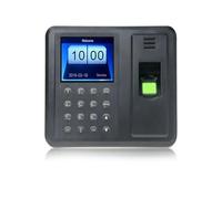JHXHFJXZ A8 Attendance Machine Password+Fingerprint 2.8 Inch Color Screen Employee Time Clock For Small Businesses And Offices for Small Businesses