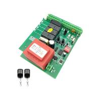 JHXHFJXZ AC Electric Sliding Gate Opener Control Board Automatic Sliding Gate Door Motor Engine Controller PCB Panel for Factories, Schools, Residences(With 2 remotes)