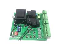 JHXHFJXZ AC Sliding Gate Opener Control Board Plate Sliding Door Motor Control Panel Automatic Gate Door Controller for Factories, Schools, Residences(Board 4 keyfobs)