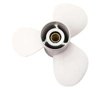 JHXHFJXZ Aluminium Boat Propeller Outboard Motor 3 Blade For 30-60HP 11 1/8 X 13-G Fit Your Boat Well