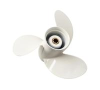 JHXHFJXZ Aluminum Alloy 6G1-45941-00-EL 8 1/2 X 8 1/2 -N Boat Motor Propeller For 6-8 6G1-45941-00-EL 3 Blade 7 Spline Tooth Fit Your Boat Well
