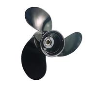 JHXHFJXZ Aluminum Alloy Boat Propeller, Marine Outboard Propeller Fit 6-15 Fit Your Boat Well(9X10 1/2)