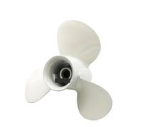JHXHFJXZ Aluminum Alloy Propeller 9 7/8x12-F For 20 25 30 Outboard Motor 9 7/8 X 12-F 664-45954-00-EL Fit Your Boat Well