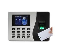 JHXHFJXZ Attendance Clock Time Recoder Biometric Fingerprint Time Attendance K14 Time Clocks For Employees Small Business for Small Businesses(K14 N Type 4)