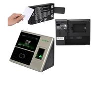 JHXHFJXZ Biometric Fingerprint Time Clock Face Time Attendance Door Access Control Time Clock Time Recorder System for Small Businesses(ID wifi)
