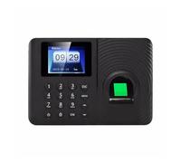 JHXHFJXZ Biometric Time Clock Fingerprint Time Attendance System Clock Recorder Employee Recognition Recording Device Electronic Machine for Small Businesses(A10 Attendance)