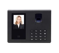JHXHFJXZ Biometric Time Clock For Small Businesses, Attendance Machine For Employees Access Control Machine Support 1500pcs Fingerprint/1000pcs Password for Small Businesses
