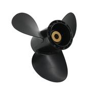 JHXHFJXZ Boat Engine Propeller For 8 9.9 15 20 HP 9 1/4 * 12 Motor Aluminum Alloy Screw 3 Blade10 Spline Tooth Fit Your Boat Well