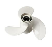 JHXHFJXZ Boat Propeller 8 1/2 X 7 1/2 For Outboard Engine 6-8 Aluminum Alloy 3 Blades R Rotation 7 Spline Tooths Fit Your Boat Well