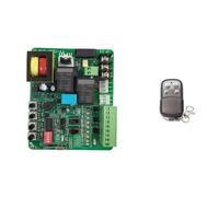 JHXHFJXZ Control Board For AC Sliding Gate Motor Circuit Board With Slow Stop Automatic Closing Remote Control for Factories, Schools, Residences(PCB 2 remote)