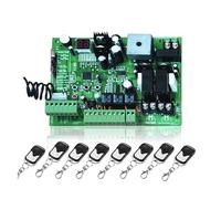 JHXHFJXZ Control Board For AC Sliding Gate Opener, C24V Swing Gate Opener Motor Control Unit PCB Controller Circuit Board Electronic Card for Factories, Schools, Residences(8 Remote control)