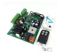 JHXHFJXZ Control Board For AC Sliding Gate Opener DC24V Swing Gate Control Board Connect Back Up Battery Or Solar System With Remote Control for Factories, Schools, Residences(4 remote 24V)
